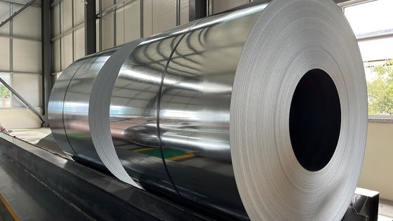 ASTM A653M Zero Spangle Galvanized Steel GI Sheet Coil Chromated Free Untuk Peralatan Listrik