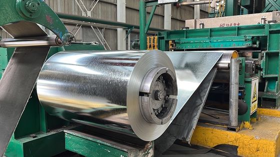 ASTM DIN GB JIS3302 Hot Dip Galvanized Steel GI Coils SGCC SGCD Z125 Passifikasi