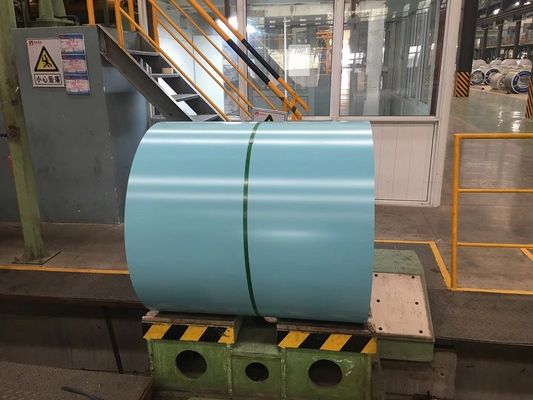 AZ 120 PVDF Prepainted Aluzinc Steel Coil Nippon RAL Sistem Warna
