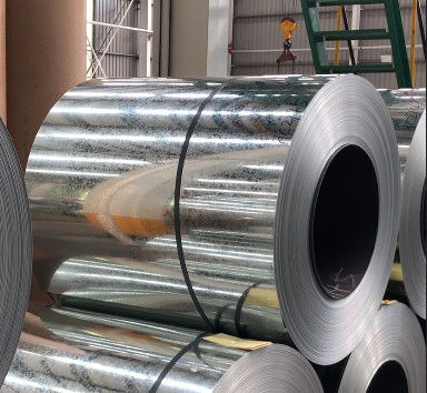 Kelas DX51D Hot Dip Galvanized Steel Coils Z160 Chromated Free