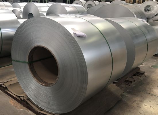 Az30 sampai Az150 Antifinger Aluzinc GL Galvalume Steel Coil Bahan Bangunan (0.13-0.8mm)
