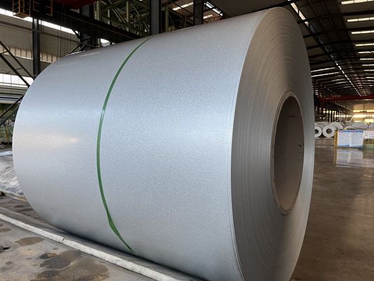Baja Struktural S550GD Aluminium Coated Steel Coil Ketahanan Panas