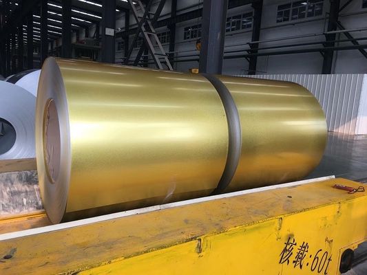 0.65x1000mm Galvanized Steel Coil AZ110 Galvanized Sheet Metal Roll Untuk Soundproof Wall