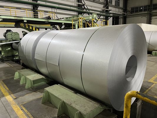 0.3mm AZ60 Galvalume Steel Coil Alu Zinc Alloy Lapisan ISO9001