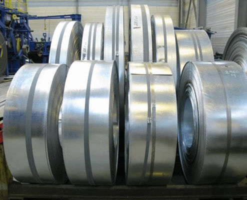 GI Z120 Strip Slitting Steel Coil 20-1250mm DX51D/52D/53D