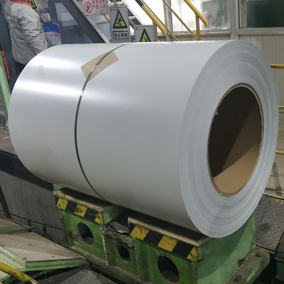 Beckers Frost Putih Pre-dicat Galvalume Steel Coil AZ150 PPGL DX51D 10 tahun garansi ekspor ke Afrika Selatan