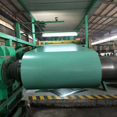 0.5mm-1.2mm PPGI Color Coated Coil HDP DX51D Untuk Lapisan Dan Panel Dinding