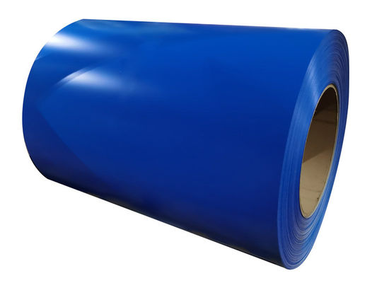 Pembersih Beckers Biru Warna dilapisi Steel Coil Self DX51D Galvanized Steel 1200mm