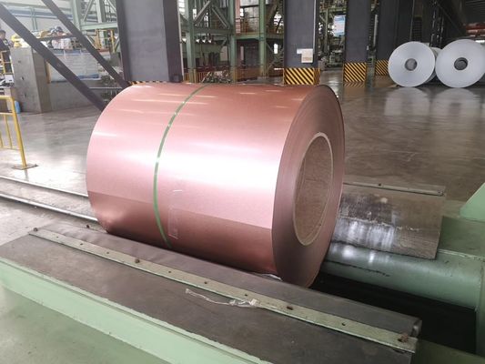 Panel Industri Spangle Reguler Minimal Galvalume Steel Coil 55% Aluminium Zinc Coated Steel Coil Az50-Az150G/M2