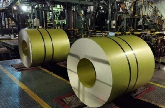 Anti Fingerprint Chromated 6+ Galvalume Aluzinc Alloy Coated Steel Coil Az50 Az100 Az150