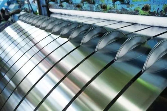 Zero spangle GI Galvanized Z180 0,75mm strip memotong kumparan baja untuk Purlin
