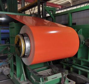 Komersial Pre-dicat Galvanized / Galvalume Steel Coil Akzo Nobel / Beckers / Valspar / PPG EN10142