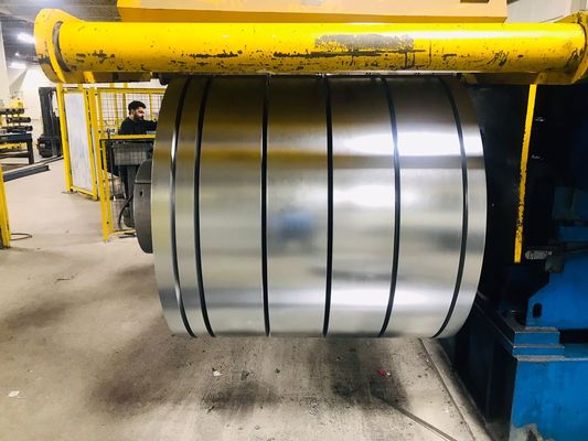 GI Galvanized Slitting Steel Coils 0,75mm Z270 Slit Strip