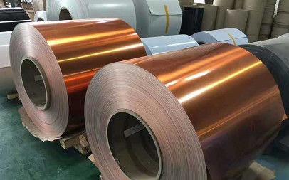 A1100 A3003 A1050 PE Aluminium Color Coated Coils Sheet 1240mm 1200mm