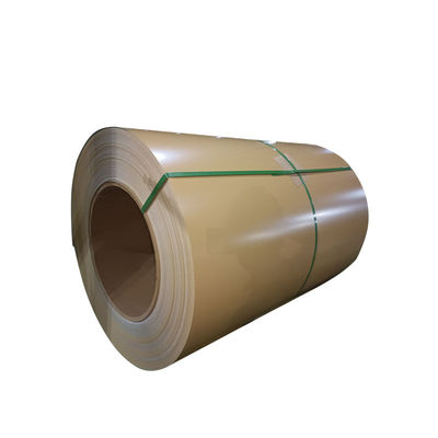 Kelas Cream Gutters HDP Aluminium Coils 3003H24 PE/Color Coated/Prepainted/Color Coated Aluminium Mill Selesai