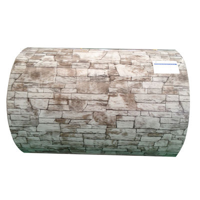 3003 H26 H24 PVDF MARBLE GRANITE PATTERNED COLOR ALUMINUM COILS Pattern yang disesuaikan Jaminan 50 tahun