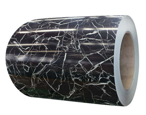 1.0mm Marble Grain Printech Color Coated Coil Galvanis Steel Coil S320GD