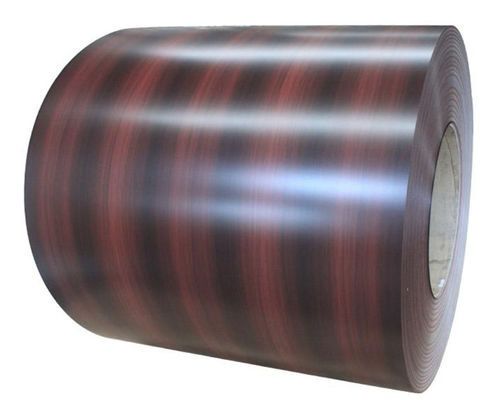 PVDF kayu berbutir berwarna berlapis aluminium Z Coating 60-200g/M2