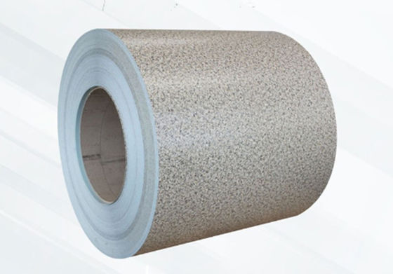 PVDF GRANITE PATTERNED COLOR ALUMINUM COILS 3003 H26 GRADE 1.0*1200 Pattern yang disesuaikan Jaminan 50 tahun