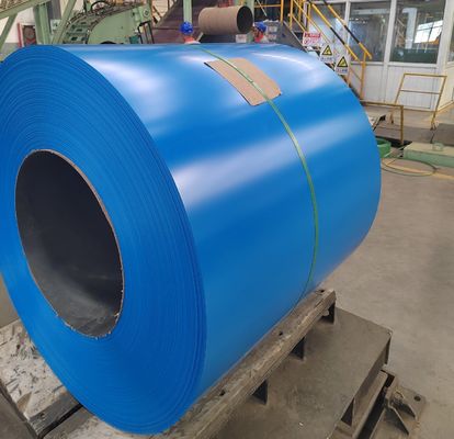PVDF valspar Z275gColor Coated Steel Coil G550 Pre-Painted Galvanized Steel Sheet 30 Tahun Garansi penggunaan proyek high end