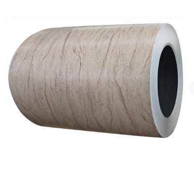 Pola Marmer AA3003 3105 Aluminium Arsitektur Fasad PVDF AkzoNobel Color Coated Coils