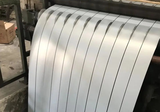 S550GD/G550 Galvanized Slitting Steel Coils Zero Spangle Untuk Pintu Roller