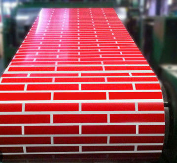 Cetak Hot Dip Galvanized Steel Coil Z70 0.55*1200mm GB/T2518-88 Untuk Peralatan Rumah Tangga
