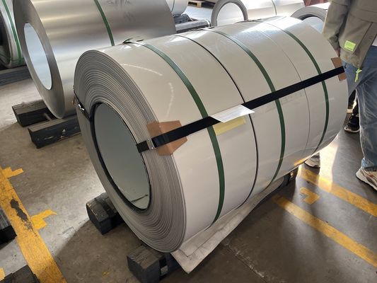 Customization Gl Aluzinc Steel Coils Color Coated Slitting Steel Coils Untuk Konstruksi