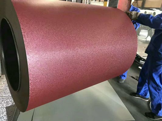 Beckers DJ247 Matt Tekstur Warna Lapisan Baja Gulungan AZ80 Pre-dicat Galvalume Baja