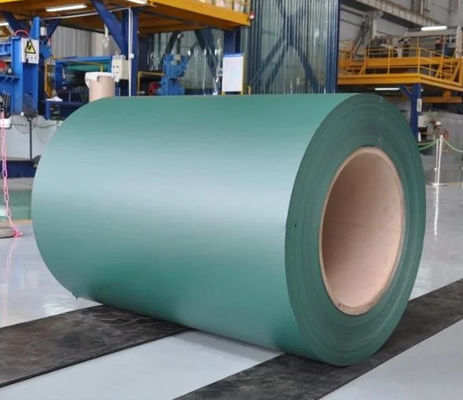 AZ100 Tekstur Matt Warna Lapisan Steel Coils Super HDP Cat