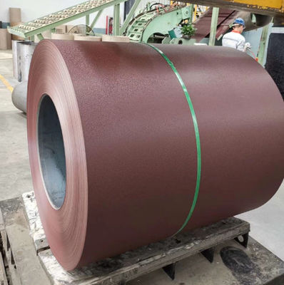 AZ120 Tekstur Matt Prepainted Steel Color Coated Steel Sheet PPGL AkzoNobel