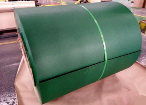0.85mm HDP Tekstur Matt Prepainted Steel Coil S320GD Untuk Panel