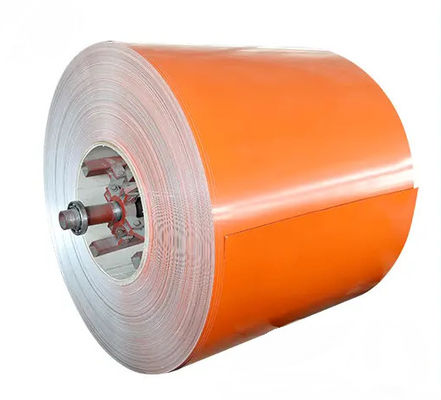 Z120~Z275/AZ100-AZ270 HDP Color Coated Steel Coil dengan Ral Color 25 Tahun Garansi