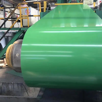 PPGL 0.47*1200 Z200 Galvanis Warna Lapisan Steel Coil PPGI Untuk Gudang