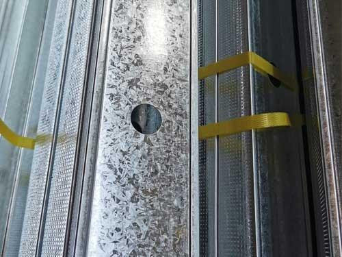 Z90 GI Purlin C-Profile Channel Light Steel House Regular Spangle Galvanized Steel Sheet Coils G550 SGC570