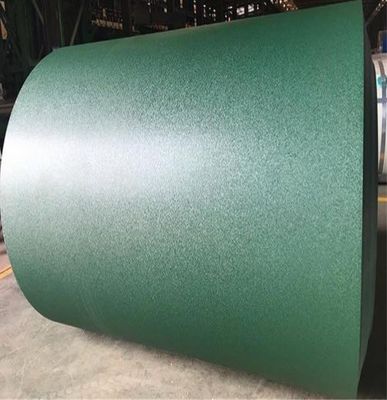 Kualitas Tinggi Cat Berwarna Lapisan Prepainted Galvanized Matt Tekstur PPGI Steel Coil Z225 SMP Cat untuk Industri Bangunan,