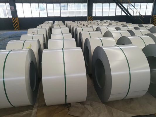 z100 RAL9010 Strip Baja Lukis yang Digunakan untuk Aplikasi Garasi Roller Shutter Pintu Dan Selang