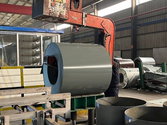 Industri bangunan, atap struktural Lapisan PPGI/PPGL/Ppal/Gi/Gl/Sheet/Coil/Plate/Panel Strip/Roll AZ