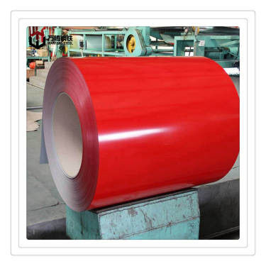 Sistem warna RAL 0.4mm 0.6mm SGCC Dx51d Dx52D Dx53D PPGI PPGL Color Coated Prepainted Steel Coil Harga pabrik G550