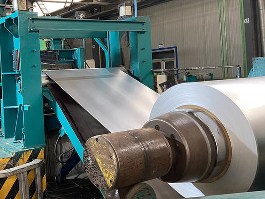S350GD+Z Pabrikan Harga Dingin Digulung Panas Zincalum Galvalume Aluzinc HDG Zinc Coil paket layak laut