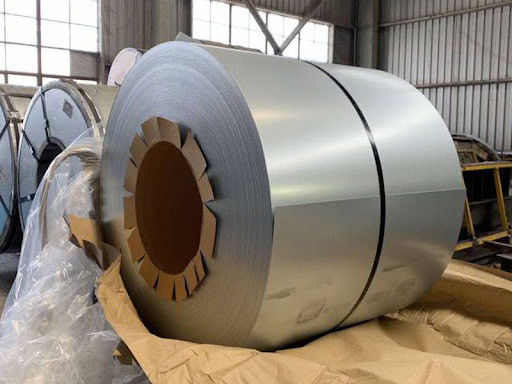 AZ40 0,40*910 spangle biasa Galvalume Steel 55% Aluzinc Steel Coil Sheets Non-chromated Z30-150g/m2