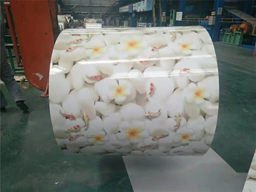 Besi bercetak Z70 0,55*1200mm Digunakan untuk papan peralatan rumah tangga