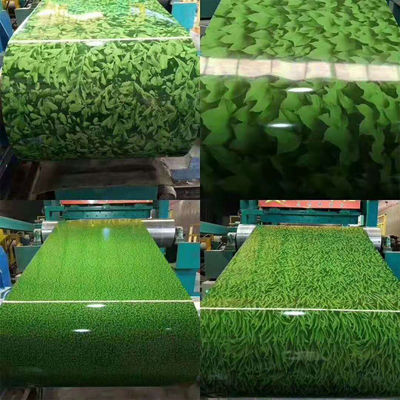 Desain Baru Gaya Warna PPGI Steel Coil untuk Produksi Peralatan Rumah Tangga PE, SMP, HDP, PVDF Coating type