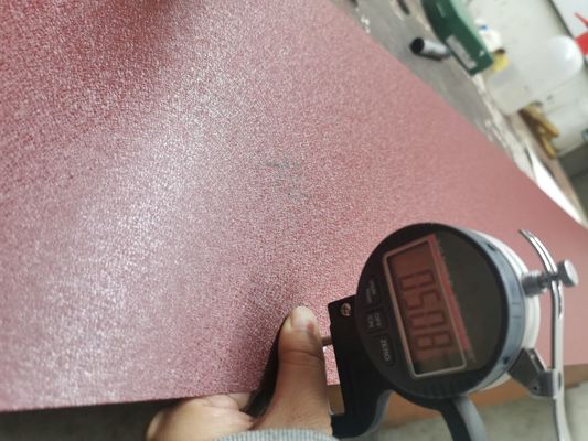 30 Tahun Matt Tekstur RAL3011 0,50*1250 PPGI HDP Z275 Sherwin Williams Lukisan Galvanis Baja atap bergelombang