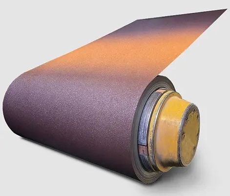 S350GD/SS50 Baja Tekstur Matt Untuk Panel Atap Dan Lapisan Dinding 40 Tahun Garansi 1040/1250mm