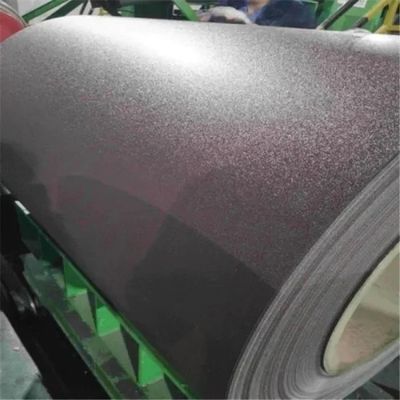 Z180 PPGI Wrinkle HDP Steel 40 Tahun Garansi 1040/1250mm Matt Tekstur Steel Coil Cat Galvanis Baja Metal Atap