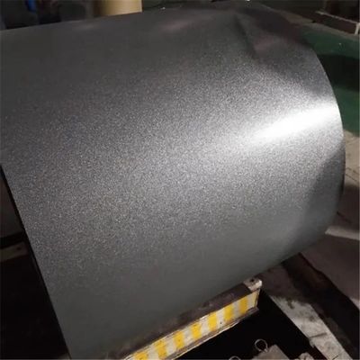PVDF PPGl Z275 Tekstur Matt RAL9005 RAL9004 Pre-dicat Galvanis Baja Hitam Roof Tile