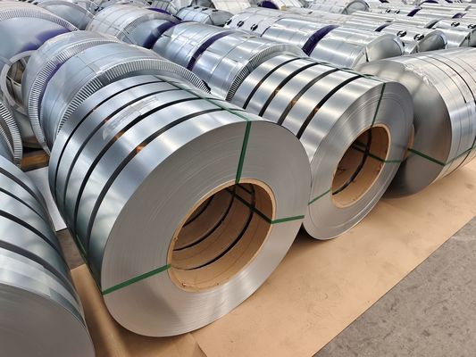 Zero Spangle Galvanized Steel Strips yang digunakan untuk Roller Shutter Door Steel Frame dan Purlins